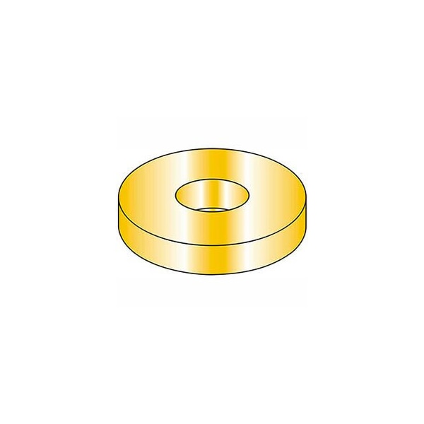 Titan Fasteners Flat Washer - M10 - Hardened Steel - Zinc Yellow - Class 10.9 - DIN 125A - Pkg of 100 ABK10 - main
